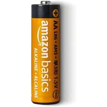 Basics Pilas alcalinas AA de alto rendimiento, 1.5 voltios, 10 años de vida útil, 20 unidades - 48 Unidad (Paquete de 1) - Ver 4