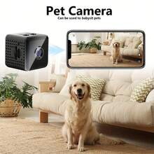 1个迷你间谍隐藏摄像头，手机无线WiFi隐藏摄像头，具备手机检测功能、夜视功能、手机查看功能、全高清隐藏摄像头，适用于家庭/办公室安防。 - 黑色 - 查看 8