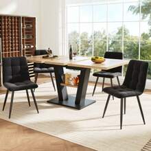 Dining Table & Chair Sets - Khaki - View 1