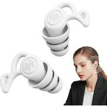 2 Pairs / 1-Pair Reusable Comfort Ear Plugs – Ultra-Soft & Washable Three-Layer Design For Enhanced Sleep, Travel & Daily Relaxation, Ideal For Peaceful Rest, In-Flight Comfort, Focus During Work Or Study, And Creating A Personal Quiet Space(Packaging And Style Will Be Shipped Randomly; Color Differences May Occur)