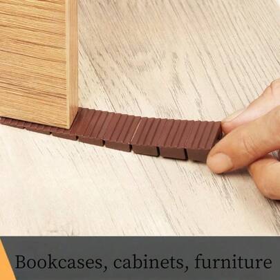 10Pcs Furniture Plastic Shims For Leveling Weight Capacity Composite Wedges Shims Levelers Furniture Leveling Shims