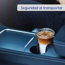 TendenciaAlviria 50 Vasos Desechables Plástico 24 Oz Tapa Boquilla TransparenteCalidad premium - 1 - Ver 9