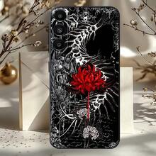 Ghoul Red Spider Lily Tokyo Phone Case For  A73,72,51,53,52,71,22,5G,Note,J7,8,9 Classic Versatile Black Soft Shell.Holiday Phone Accessories. Pink Phone Case 14 Cases Phone Cases 14 Cover De Silicone Phone Case Cover 17 Pro Max Y2k Phone Case Gifts For Women Phone Cases Anime Mobile Phone Case Funda Para Gifts For Men 16 Pro Max Case Cheap Case For 17 Pro Max - Z3 - Xem 12