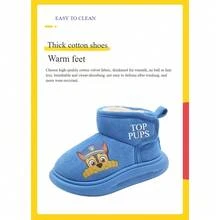 Paw Patrol Slippers Boots, Thickened Warm Winter New Girls Short Boots, Thermal-Lined House Shoes - Multicolor - View 7