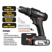 Destornillador Inalambrico Taladro Atornillador Inalámbrico - Negro - Ver 2