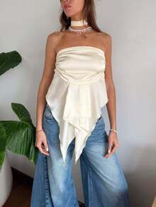 Women Tank Tops & Camis - White - View 1
