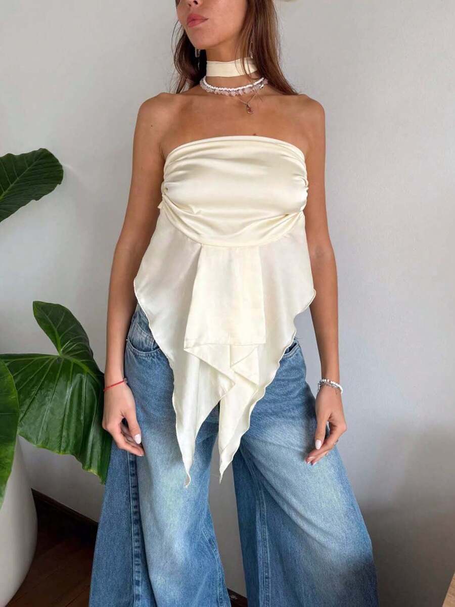 Women Tank Tops & Camis - White - View 1