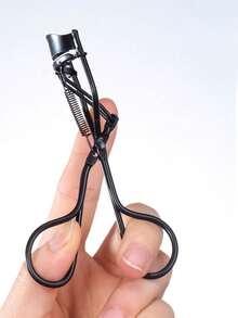 16pcs/11pcs/10pcs Eyelash Curler Set, Stainless Steel Material, Wide Mouth Design, Easy To Create Long-Lasting Curled Lashes, Professional Makeup Artist Essential Tool,Giveaways,Travel,Cheap Stuff,Travel Essential - Black - View 8