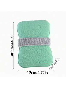 1pc Soap Bag Bath Sponge Household Bath Ball Cleaning Tool, Non-Shedding Super Soft Shower Pouf Scrubber - Multicolor - View 10