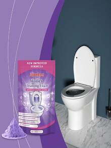 JAYSUING Toilet Cleaning Powder, Bathroom Cleaner, Toilet Cleaner, Removes Stains, Discoloration, Residue, Deeply Cleans Toilet, Easily Removes Dirt, Grease And Water Stains, No Trace Left, Household Bathroom Deodorizer Cleaner (Random Delivery Of New And Old Versions) - Multicolor - View 3