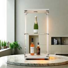 Weiß - 1 Tür 2 Fächer