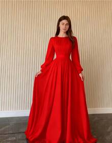 Spring Fashion Court Style French White Double Layer Chiffon Flared Princess Fairy Dress Long Dress - 黑色 - 查看 8