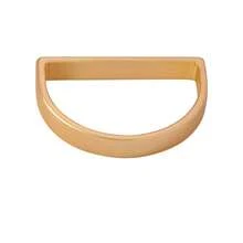 6pcs D-Shape Napkin Rings, Suitable For Home, Restaurant, Dining Table Decor, Party & Holiday Decoration, Napkin Clips - Multicolor - View 9