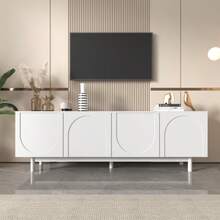 Television Stands & Entertainment Centers - White - View 8