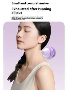 New USB Rechargeable Electric Suction Cup Fascia Ball Massage Vibrating Foot Muscle Relaxation Massager, Electric Suction Massage Device With Multi-Level Vibration For Muscle Relaxation - Multicolor - View 9