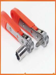 1 Set 36-Tooth Ratchet Screwdriver, Narrow Small Space Crevice Repair Operation Bit Socket L-Shaped Wrench