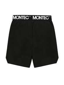 Quần short nam mùa hè, quần short Bermuda thoáng khí, nhanh khô, thích hợp cho các hoạt động thể thao ngoài trời, màu đen. - màu đen - Xem 6