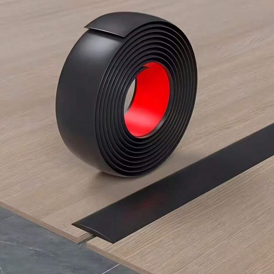 1条2米/78.74英寸地板过渡条，PVC封边条，通用地板过渡门槛条 - 彩色 - 查看 1