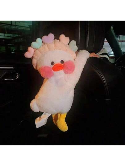 This Plush Car Tissue Box Is Made Of Soft And Comfortable Plush Material, Combining Fashion And Practicality, And Is An Essential Car Accessory For Drivers. It Not Only Can Store Tissues, But Also Add A Touch Of Warmth And Comfort To Your Car. Whether For Cleaning Or Daily Use, It Is A Great Choice.