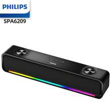 PHILIPS Bluetooth 5.3 Speaker, Desktop Multimedia, HiFi Subwoofer, Home Computer, Laptop, RGB Ambient Light, Portable Speaker - Multicolor - View 12