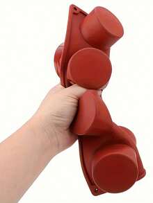 1pc 8-Cavity Round Silicone Cake Mold, Suitable For Making 3D Handmade Cupcakes, Jelly, Cookies, Mini Muffins, Soap And DIY Baking