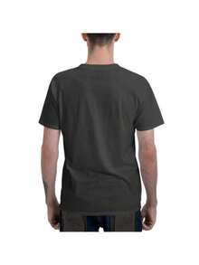 Men's Casual T-Shirt 808 Aloha State T-Shirt - Hawaii And Flag Print (808 Area Code) - British Style Hawaiian Casual Shirt For Beach, Travel And Casual Wear - 黑色 - 查看 5