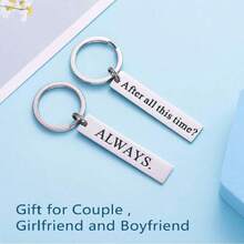 Llaveros para parejas, regalos para fans de Harry Movies, regalo después de todo este tiempo, juego de 2 llaveros para novios, novias, parejas, amigos, esposas, maridos, regalos para mujeres y,37562604 - Multicolor - Ver 5