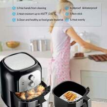 100pcs Square Perforated Air Fryer Liners, Minimalist White Square Perforated Oil Absorbing Paper And Steaming Paper, Suitable For Daily Cooking, Party Snacks And Holiday Feasts - White - View 10