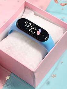 1pc Fashion Cute Electronic Watch With Date & Time Display, Loved By Children, Suitable For Back To School, Birthday, Daily Wear - Multicolor - View 13