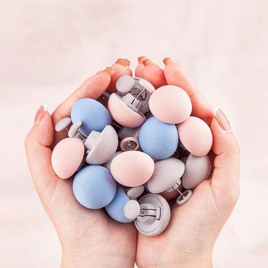 8/16pcs Quilt Clips, One-Click Release Mushroom Quilt Clips, Invisible Anti-Slip Safety Clips, Fixing Quilt And Bedsheet, Prevent Sliding, Detachable And Reusable, Suitable For Home Bedroom Bedding Mattress - Quilt Fixer - View 1