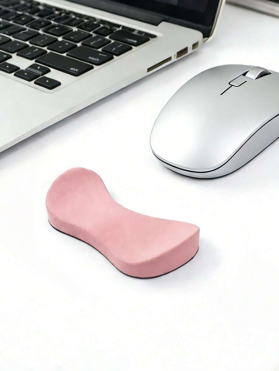 1pc 3D Wing Shaped Wrist Rest Pad, Movable Silicone Anti-Slip Wrist Support - Multicolor - View 1