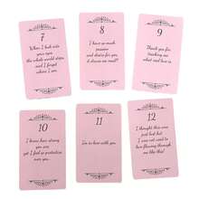 Pink Color Soulmate Love Messages Oracle Cards, 56-Card Deck, Cardboard Material, English Edition, Divination & Fortune Telling Game With Meanings For Women Party Entertainment - Pink - View 7