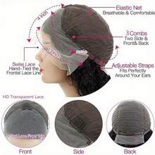 Ombre Platinum Blonde Wig Human Hair Body Wave Lace Front Wigs Human Hair 13x4 Lace Front Wigs Human Hair Ash Blonde With Black Roots Wig Human Hair 200 Density Loose Wave Glueless Brazilian Remy Human Hair Wigs For Women Daily Natural Wig - Blonde Shadow 02 - Xem 8