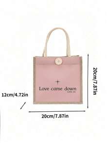 Túi xách Cơ Đốc dành cho nữ với câu Kinh Thánh Lu-ca 2:11, Túi xách Tình Yêu Giáng Xuống dành cho nữ, Túi tái sử dụng với họa tiết Chúa Giê-su, Thánh Giá và Kinh Thánh, Túi xách thanh lịch kiểu dáng mở miệng dùng cho học Kinh Thánh, nhà thờ, du lịch, đi biển - Có thể giặt máy, Quà tặng tôn giáo cho lễ hội, sinh nhật, đám cưới - Thiết kế Tình Yêu Giáng Xuống, Thiết kế truyền cảm hứng, Thiết kế tay cầm chắc chắn, Phụ kiện nhà thờ, Tay cầm chắc chắn, Phụ kiện tôn giáo - Nhiều màu - Xem 11