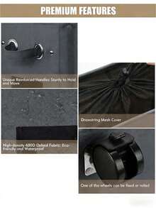 1 giỏ đựng quần áo bẩn gấp gọn cỡ nhỏ/lớn, giỏ đựng quần áo bẩn có thể thu gọn, hộp đựng đồ, thích hợp cho phòng giặt, phòng ngủ, phòng khách, giỏ đựng quần áo bẩn có bánh xe mỏng, thùng đựng quần áo góc hẹp có thể gấp gọn. - Nhiều màu - Xem 8