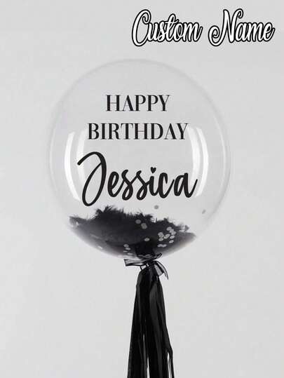 1 بالون عيد ميلاد مخصص مع اسم شخصي، بالون شفاف مخصص لعيد الميلاد، ملصق بالون مخصص، علامة بالون، ملصق فينيل مخصص، ملصق بالون عيد ميلاد، ملصق بالون حفلة، صمم بالونك الخاص، هدية عيد الحب، نشاط فني للأطفال، متعدد الوظائف، ديكوري، ملون، حديث، مخصص، شخصي، فريد، هدية مثالية للأم والأب والعائلة والأصدقاء