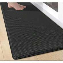 &JYYBN Tapete Antifatiga para Cocina 45x75cm Tapete Confort Acolchado de Cocina Espuma de Memoria Sin Fatiga al Estar de Pie Impermeable Antiderrapante - Multicolor - Ver 2