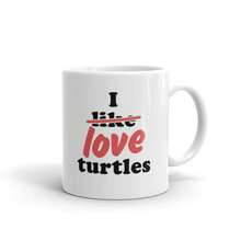 1pc- Pet Turtle Mug / Funny Turtle Gift For Reptile Lovers - White - View 2