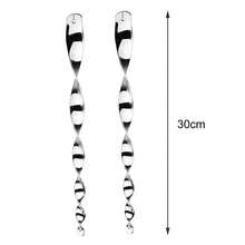 2Set (12pcs/Set)Outdoor Bird Repellent Wind Spiral Bird Scare Rod Reflective Rods Deterrent NEW - Silver - View 9