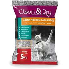 CLEAN & DRY Arena Aglutinante con Aroma 5Kg