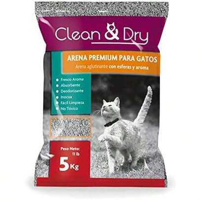 CLEAN & DRY Arena Aglutinante con Aroma 5Kg