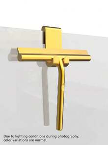 Household Bathroom Glass Cleaning Squeegee, Shower Room Squeegee, Kitchen, Bathroom, Home Supplies, Minismus Shower Room Squeegee - Glass Door Shower Room Squeegee - Rubber Squeegee - Shower Room Glass Cleaner - Multicolor - View 13