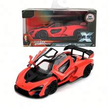 Simba 1:32 Scale Diecast Replica Racing Car Model - Nissan Skyline GT-R (RCNR33)/2006 Dodge Charger, Alloy Push Car Collectible, Deluxe Packaging, Great Gift For Men - 1:32 Mc.laren Se.nna - View 1