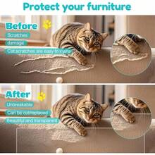 Pet Owner Furniture Protection Tape Transparent Scratch Resistant Film For Sofa Durable No Residue Or Trace Included - 30cm X 5m - View 4