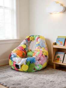 Stor transparent dockförvaringssäck - Vattentät PVC-dragkedja fotpall, lämplig för plyschdockor i barnrum, barnrum, nallebjörnsförvaring, dockförvaring, barnrum (plyschleksaker ingår ej)