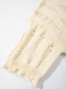 男女通用韩版纯色休闲宽松落肩圆领短袖上衣，春夏款 - 杏色 - 查看 4