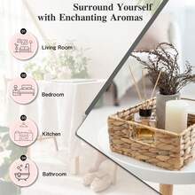 MAYJAM 1 瓶，100 毫升/3.38 液体盎司芳香疗法精油，适用于香薰机、加湿器、DIY 香水、肥皂和蜡烛制作、家居香氛油，有助于缓解睡眠压力，香味包括青柠、苹果和芒果。