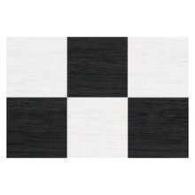 FloorPops X Chris Loves Julia 12-In By 12-In Lawrence Black Peel And Stick Floor Tiles, FP5059 - 多色301 - 查看 1