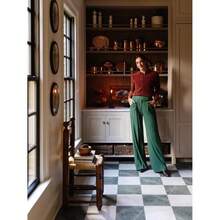 FloorPops X Chris Loves Julia Bonneville Jade Peel And Stick Floor Tiles, FP6332 - 多色302 - 查看 8