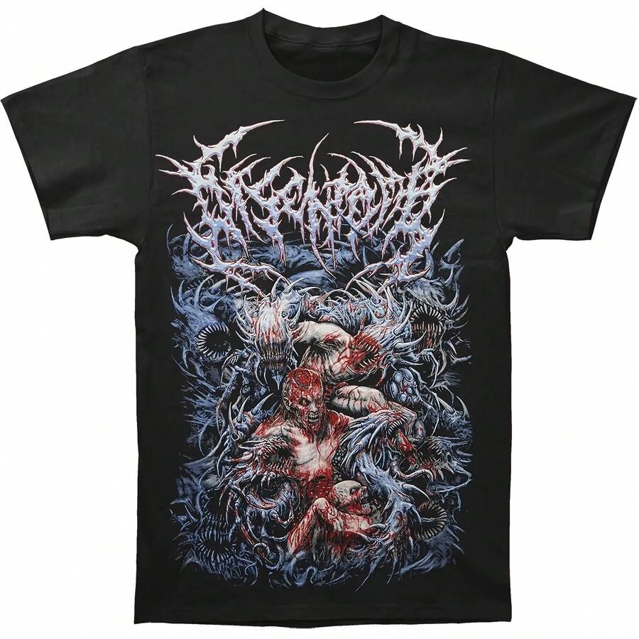 Disentomb Devouring T Shirt X Large Black - 黑色 - 查看 1